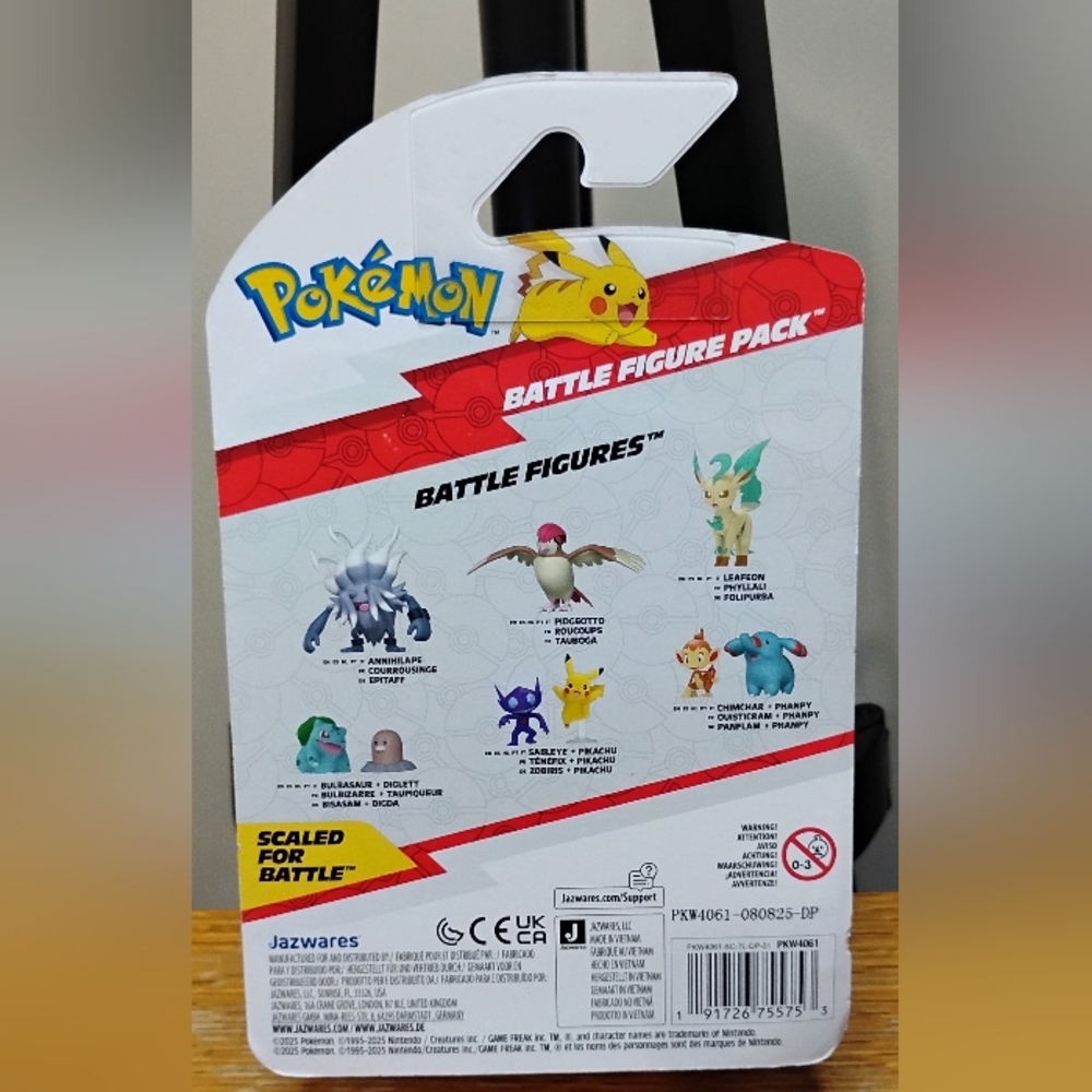 Pokémon  DIGLETT AND Bulbasaur  Battle Figure 2 Pack - Picture 5 of 5
